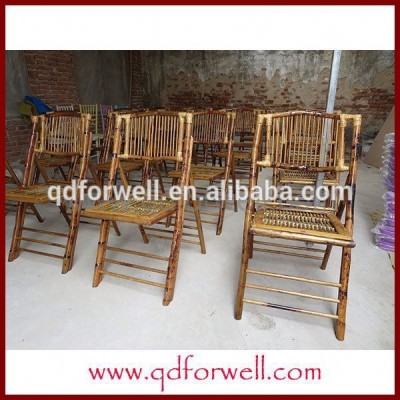 Modern Natural clear lacquer wicker chair for out door Birthday wedding party