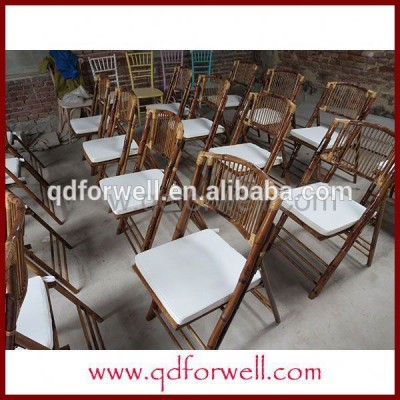 high quality finishing teak folding chairs for home or bar use